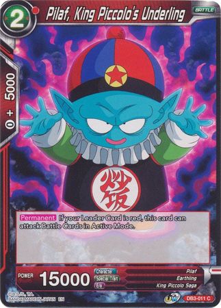 Pilaf, King Piccolo's Underling (DB3-011) [Giant Force] | Odin's Place