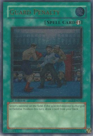 Guard Penalty [EOJ-EN045] Ultimate Rare | Odin's Place