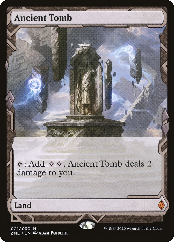 Ancient Tomb (Expeditions) [Zendikar Rising Expeditions] | Odin's Place