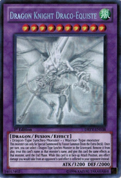 Dragon Knight Draco-Equiste [DREV-EN038] Ghost Rare | Odin's Place