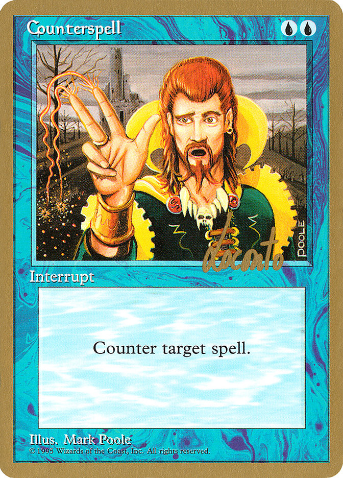 Counterspell (Michael Loconto) [Pro Tour Collector Set] | Odin's Place