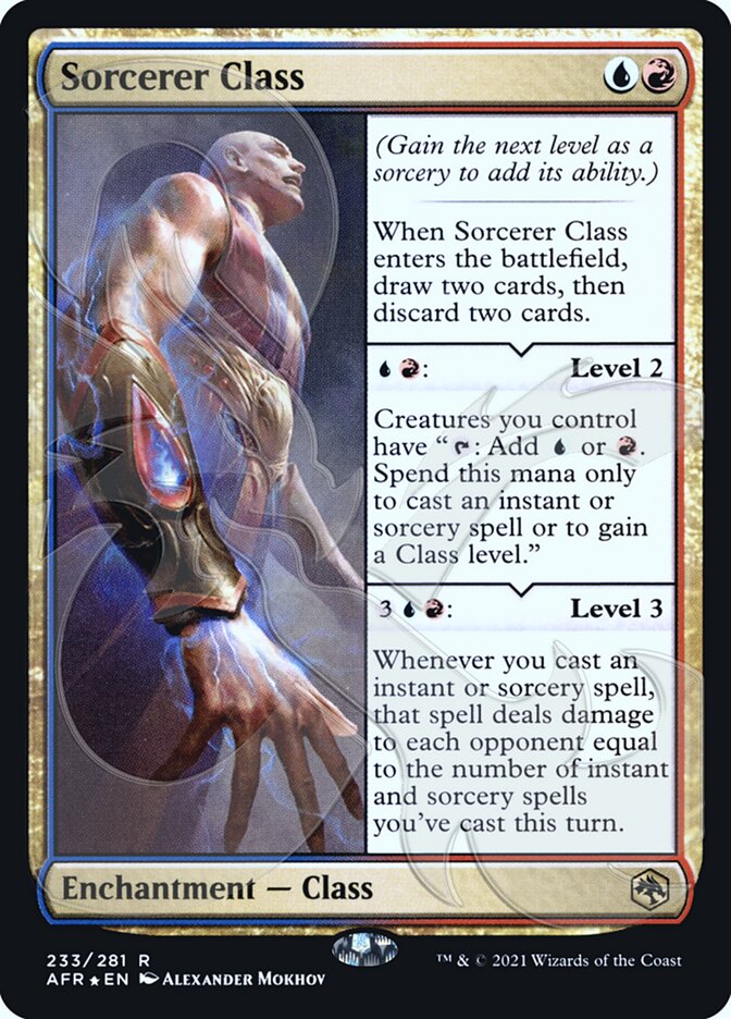 Sorcerer Class (Ampersand Promo) [Dungeons & Dragons: Adventures in the Forgotten Realms Promos] | Odin's Place