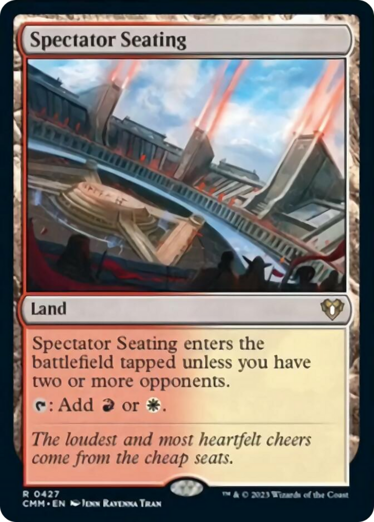 Spectator Seating [Commander Masters] | Odin's Place