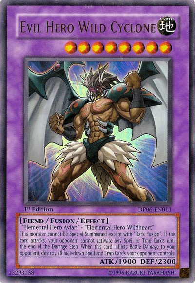 Evil Hero Wild Cyclone [DP06-EN011] Ultra Rare | Odin's Place