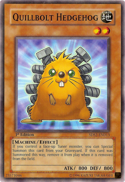 Quillbolt Hedgehog [5DS2-EN013] Common | Odin's Place