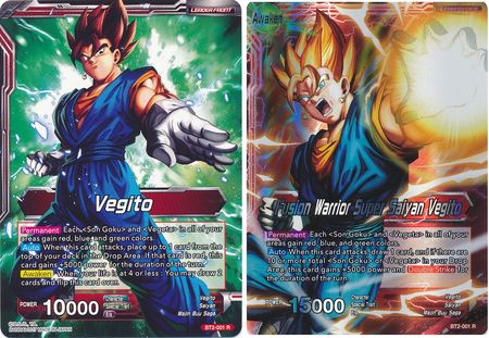 Vegito // Fusion Warrior Super Saiyan Vegito (BT2-001) [Union Force] | Odin's Place