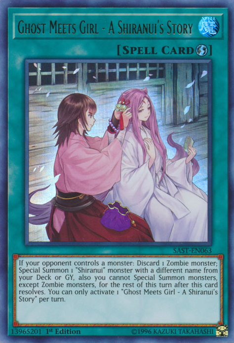 Ghost Meets Girl - A Shiranui's Story [SAST-EN063] Ultra Rare | Odin's Place