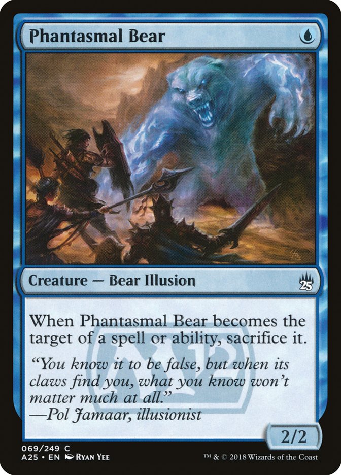 Phantasmal Bear (69) [Masters 25] | Odin's Place