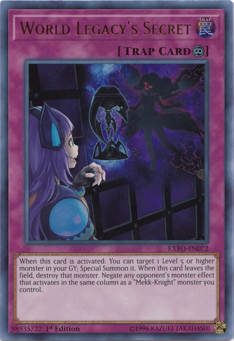 World Legacy's Secret [EXFO-EN072] Ultra Rare | Odin's Place