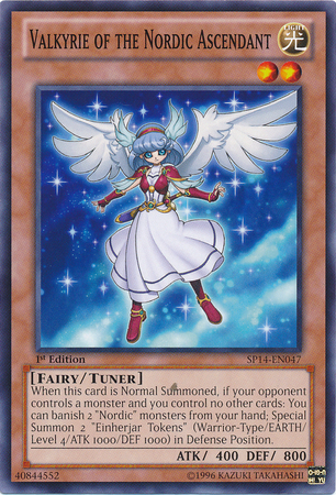 Valkyrie of the Nordic Ascendant [SP14-EN047] Common | Odin's Place