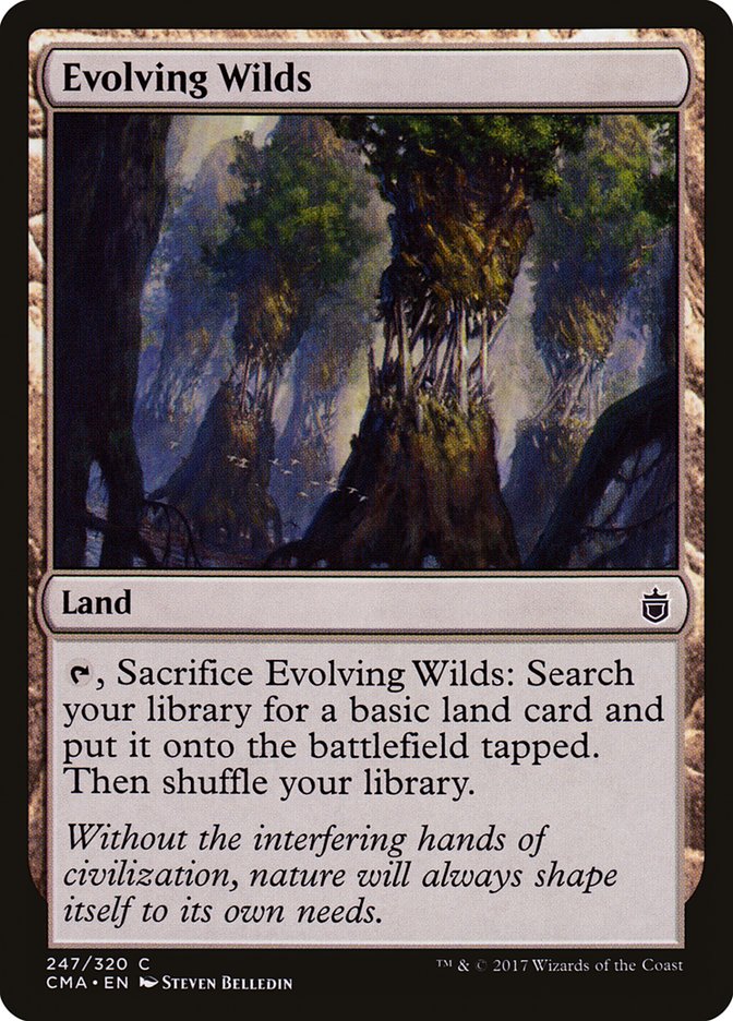 Evolving Wilds (247) [Commander Anthology] | Odin's Place