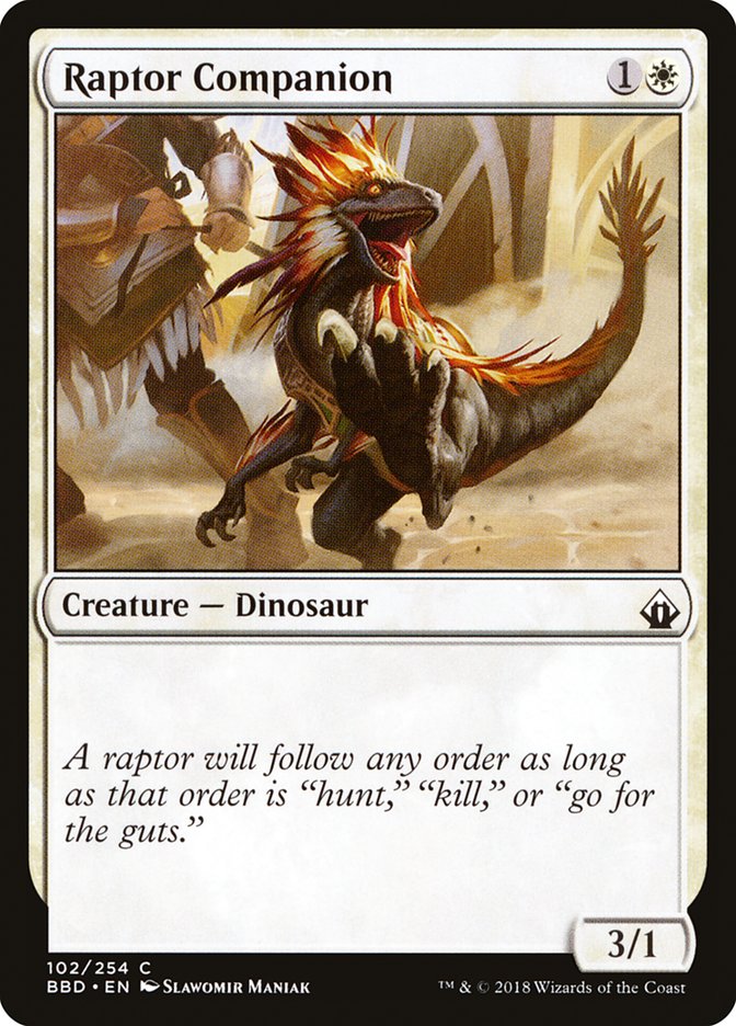 Raptor Companion (102) [Battlebond] | Odin's Place