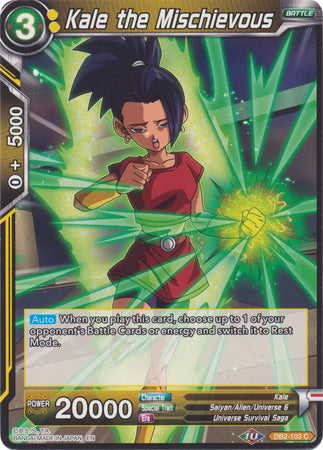 Kale the Mischievous (DB2-103) [Divine Multiverse] | Odin's Place