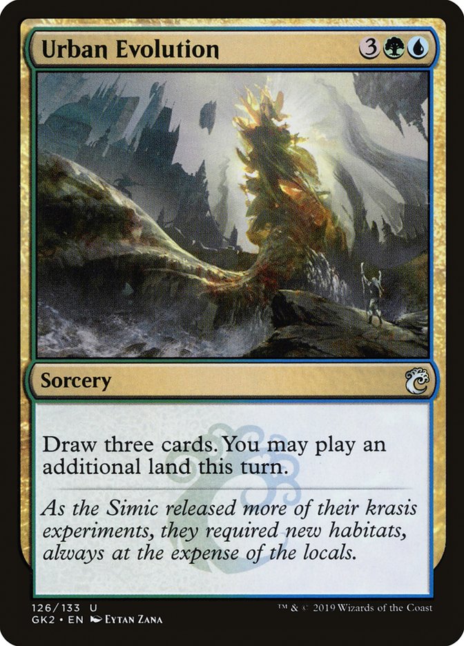 Urban Evolution (126) [Ravnica Allegiance Guild Kit] | Odin's Place
