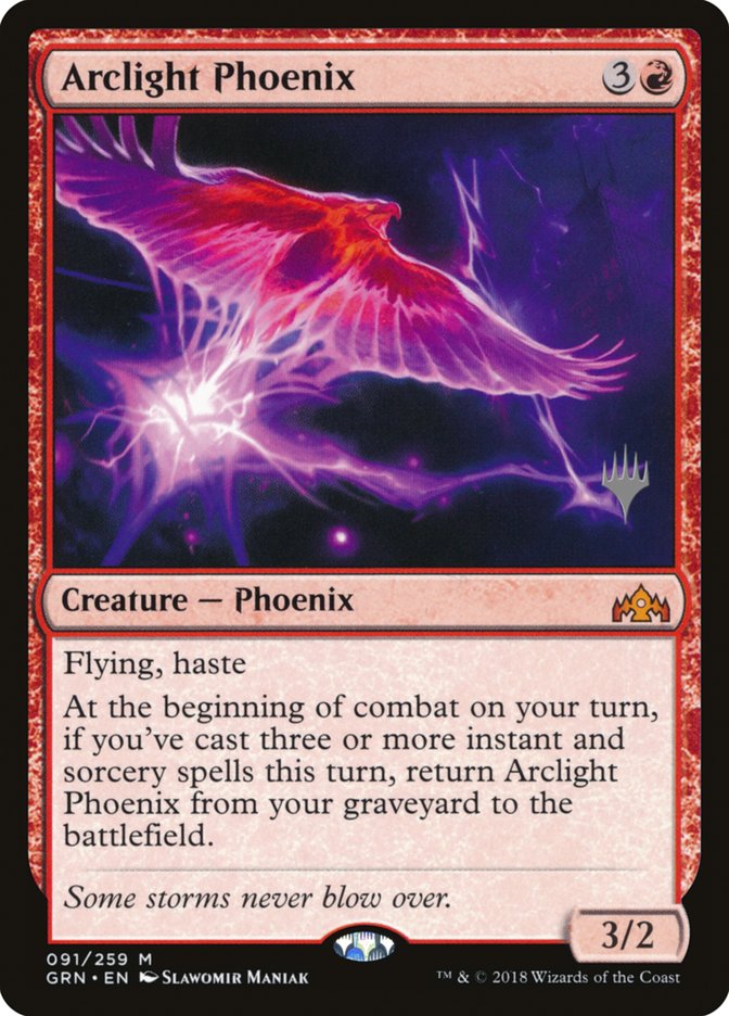 Arclight Phoenix (Promo Pack) [Guilds of Ravnica Promos] | Odin's Place