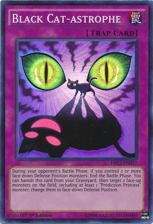 Black Cat-astrophe [DRL2-EN037] Super Rare | Odin's Place