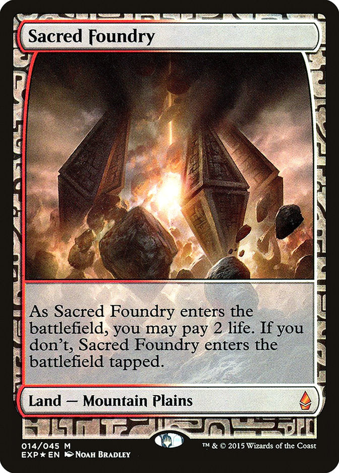 Sacred Foundry (14) [Zendikar Expeditions] | Odin's Place