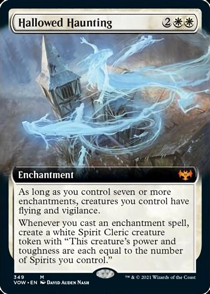 Hallowed Haunting (Extended Art) [Innistrad: Crimson Vow] | Odin's Place
