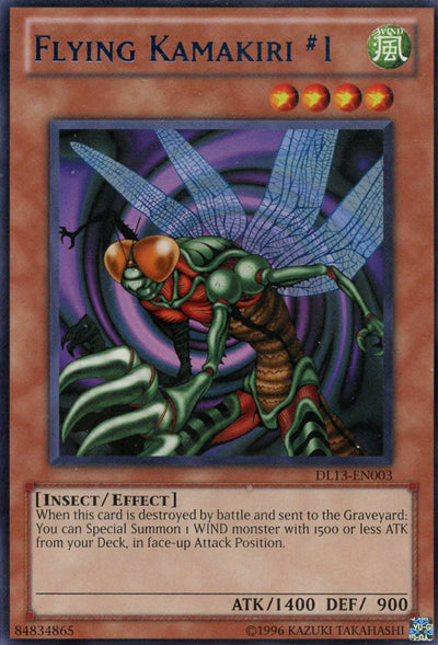 Flying Kamakiri 1 (Blue) [DL13-EN003] Rare | Odin's Place