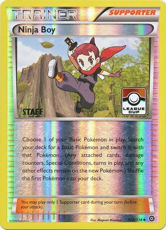 Ninja Boy (103/114) (League Promo Staff) [XY: Steam Siege] | Odin's Place