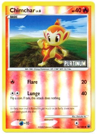 Chimchar (56/100) [Burger King Promos: 2009 Collection] | Odin's Place