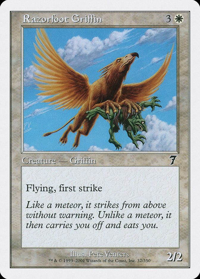Razorfoot Griffin (32) [Seventh Edition] | Odin's Place