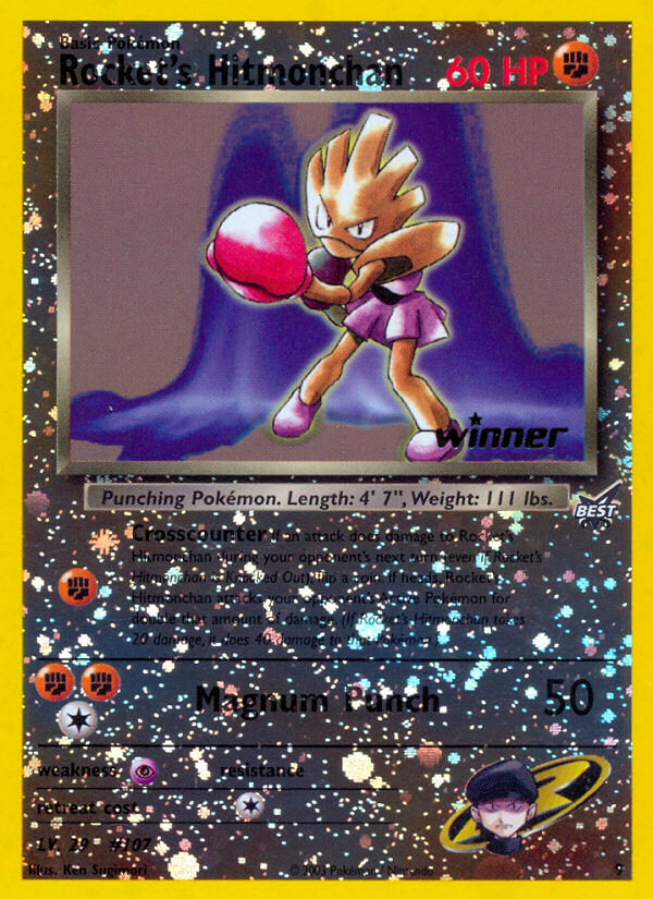 Rocket's Hitmonchan (9) [Best of Promos] | Odin's Place