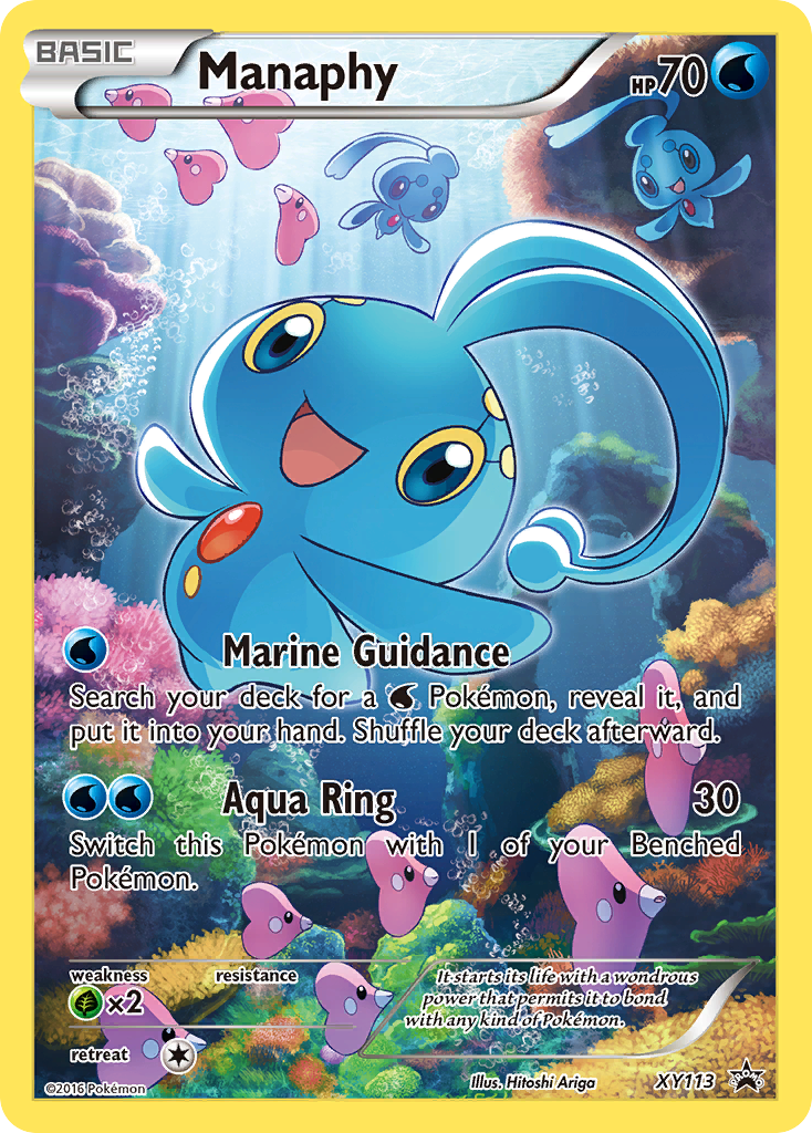 Manaphy (XY113) [XY: Black Star Promos] | Odin's Place