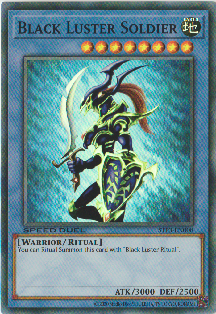 Black Luster Soldier [STP3-EN008] Super Rare | Odin's Place