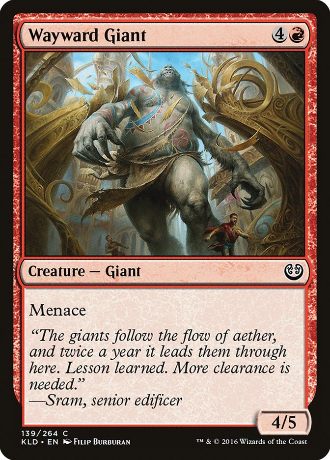 Wayward Giant (139) [Kaladesh] | Odin's Place