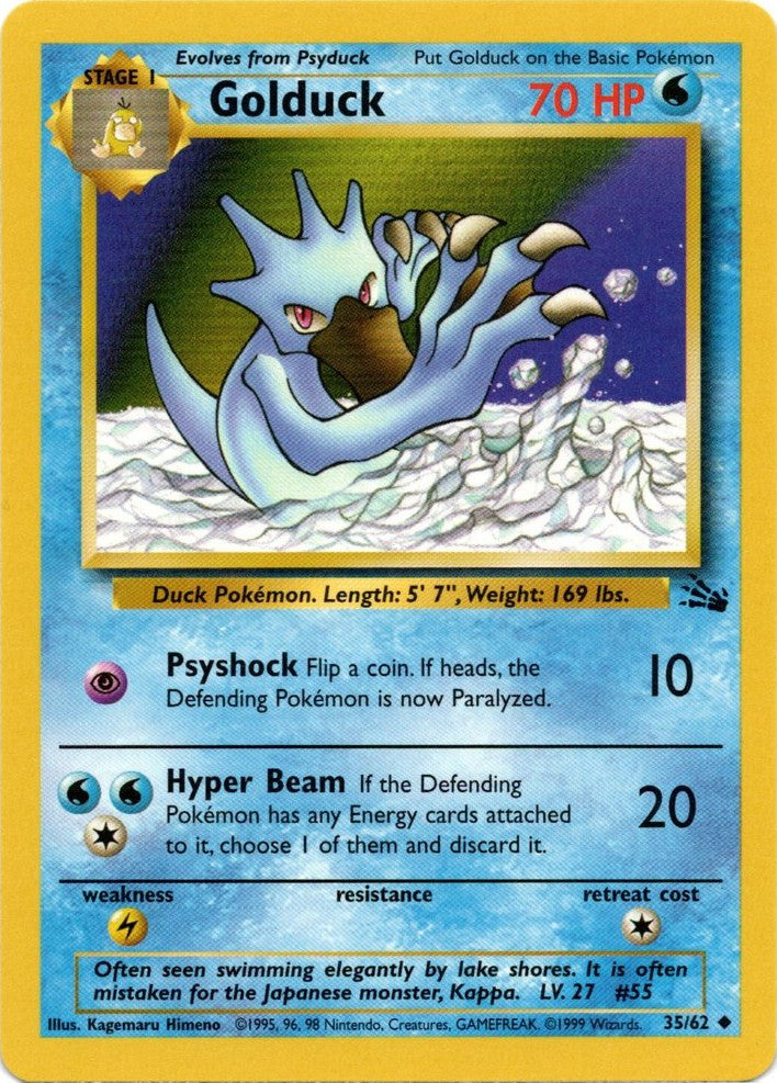 Golduck (35/62) [Fossil Unlimited] | Odin's Place
