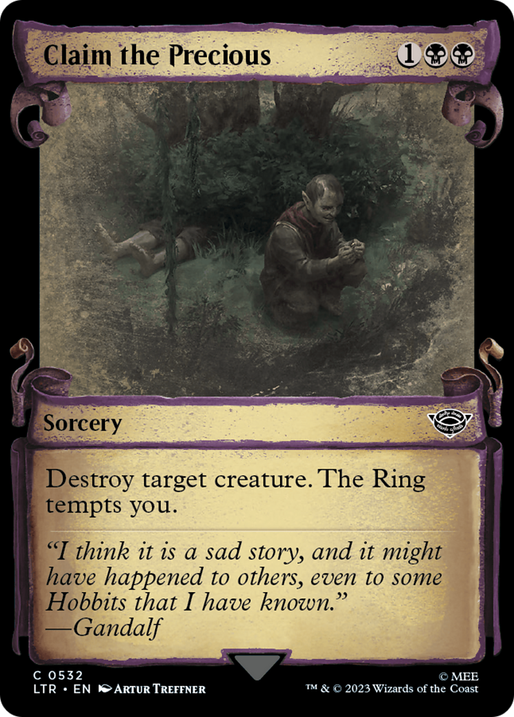 Claim the Precious [The Lord of the Rings: Tales of Middle-Earth Showcase Scrolls] | Odin's Place