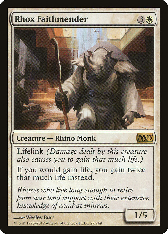 Rhox Faithmender (29) [Magic 2013] | Odin's Place