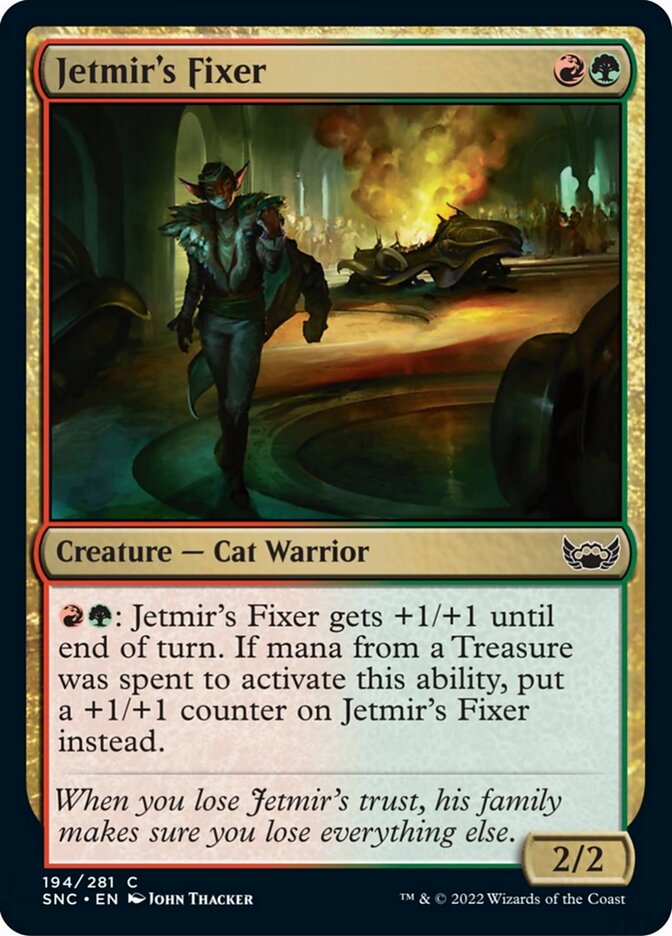 Jetmir's Fixer [Streets of New Capenna] | Odin's Place