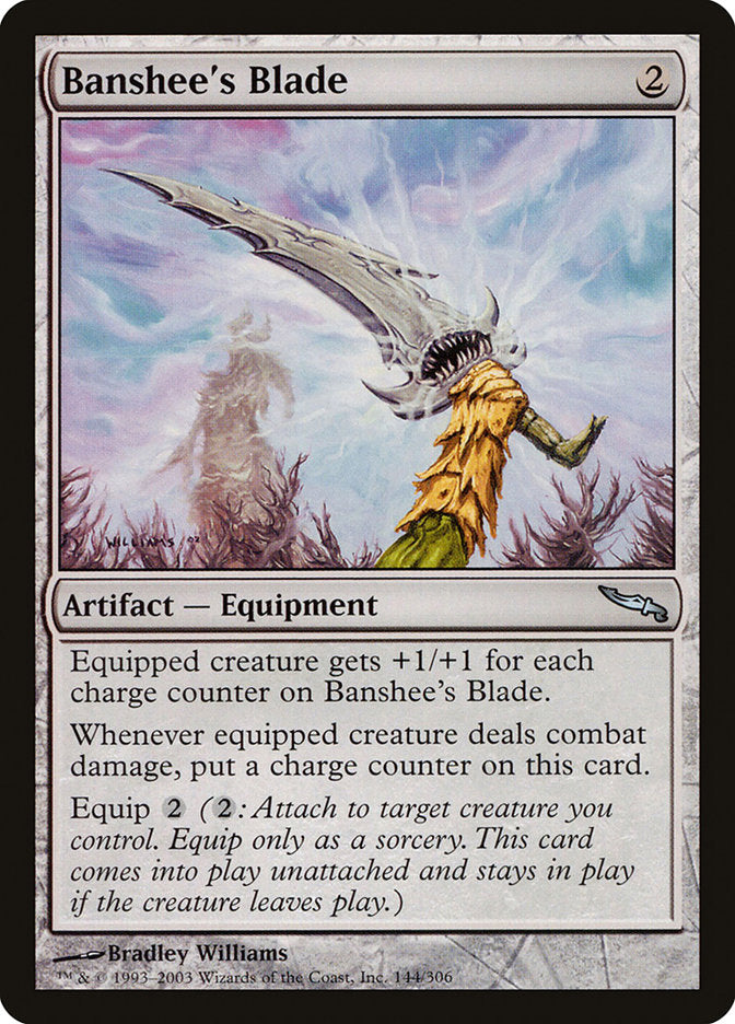Banshee's Blade (144) [Mirrodin] | Odin's Place