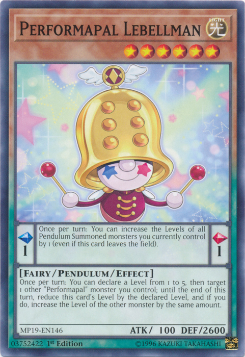 Performapal Lebellman [MP19-EN146] Common | Odin's Place