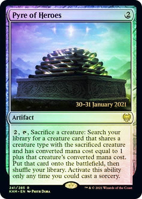 Pyre of Heroes [Kaldheim Prerelease Promos] | Odin's Place