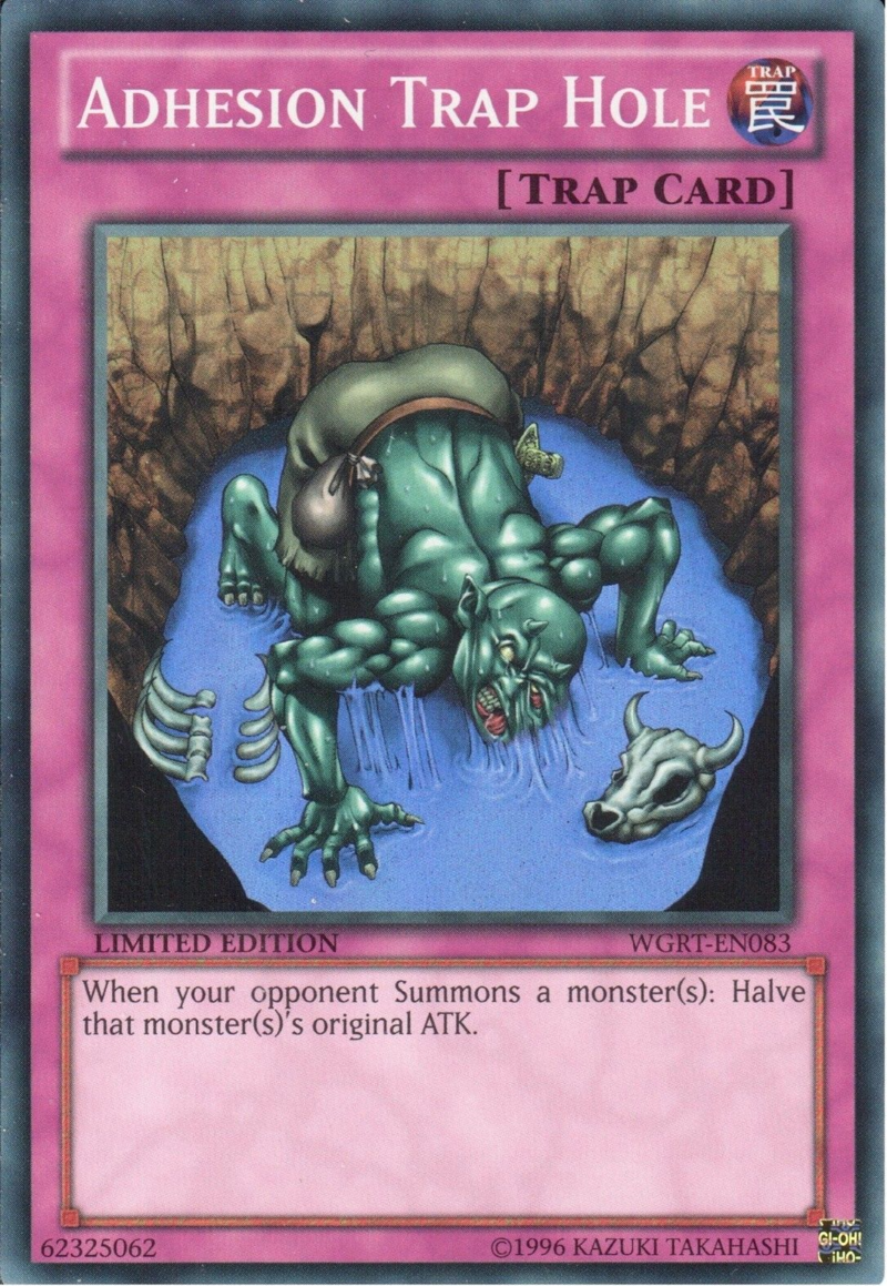 Adhesion Trap Hole [WGRT-EN083] Super Rare | Odin's Place