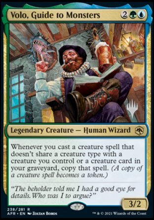 Volo, Guide to Monsters (Promo Pack) [Dungeons & Dragons: Adventures in the Forgotten Realms Promos] | Odin's Place