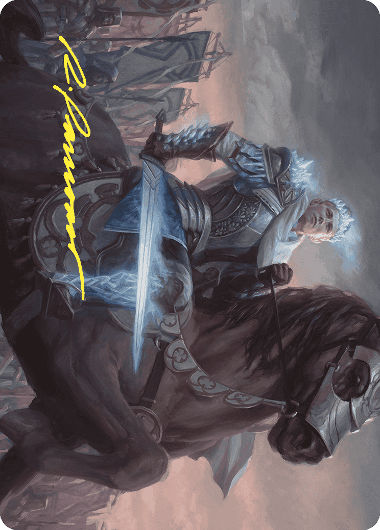 Will, Scion of Peace Art Card (Gold-Stamped Signature) [Wilds of Eldraine Art Series] | Odin's Place