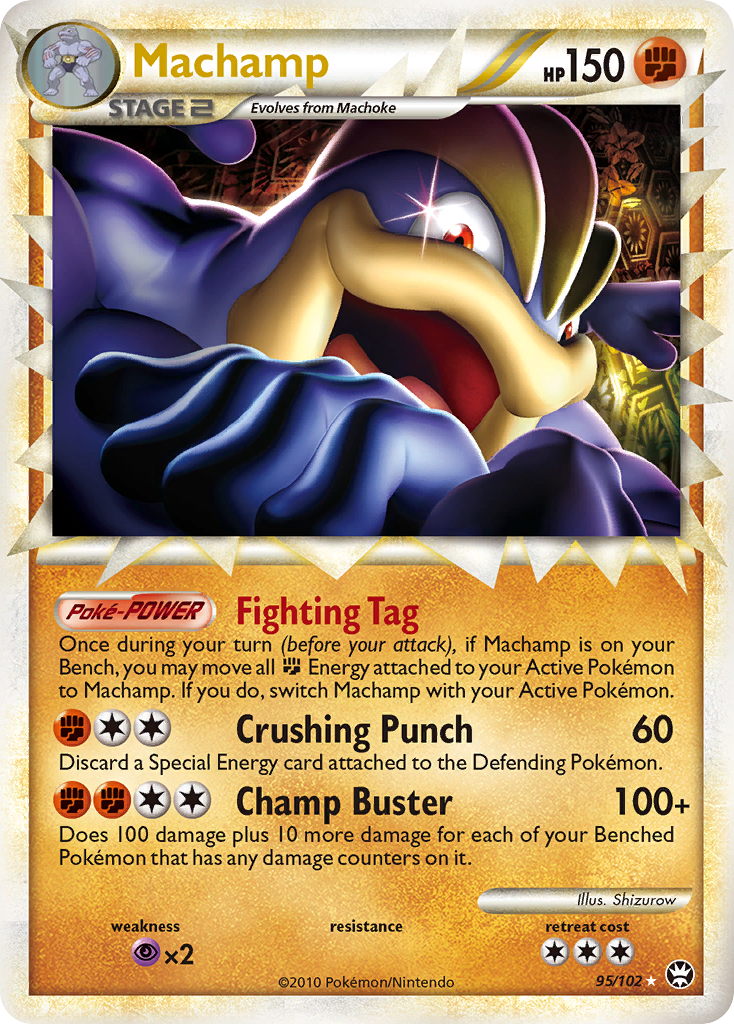 Machamp (95/102) [HeartGold & SoulSilver: Triumphant] | Odin's Place