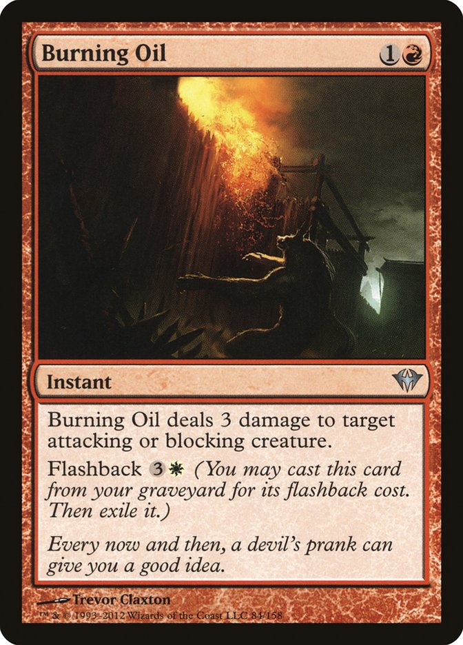 Burning Oil (84) [Dark Ascension] | Odin's Place