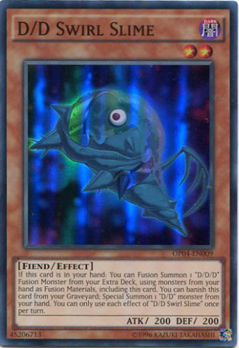 D/D Swirl Slime [OP04-EN009] Super Rare | Odin's Place