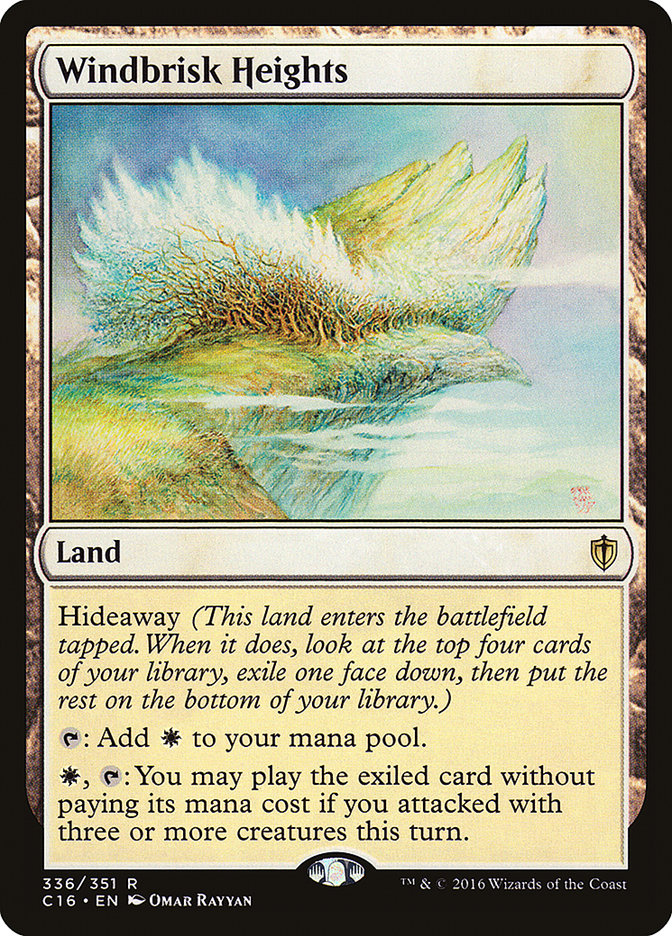 Windbrisk Heights (336) [Commander 2016] | Odin's Place