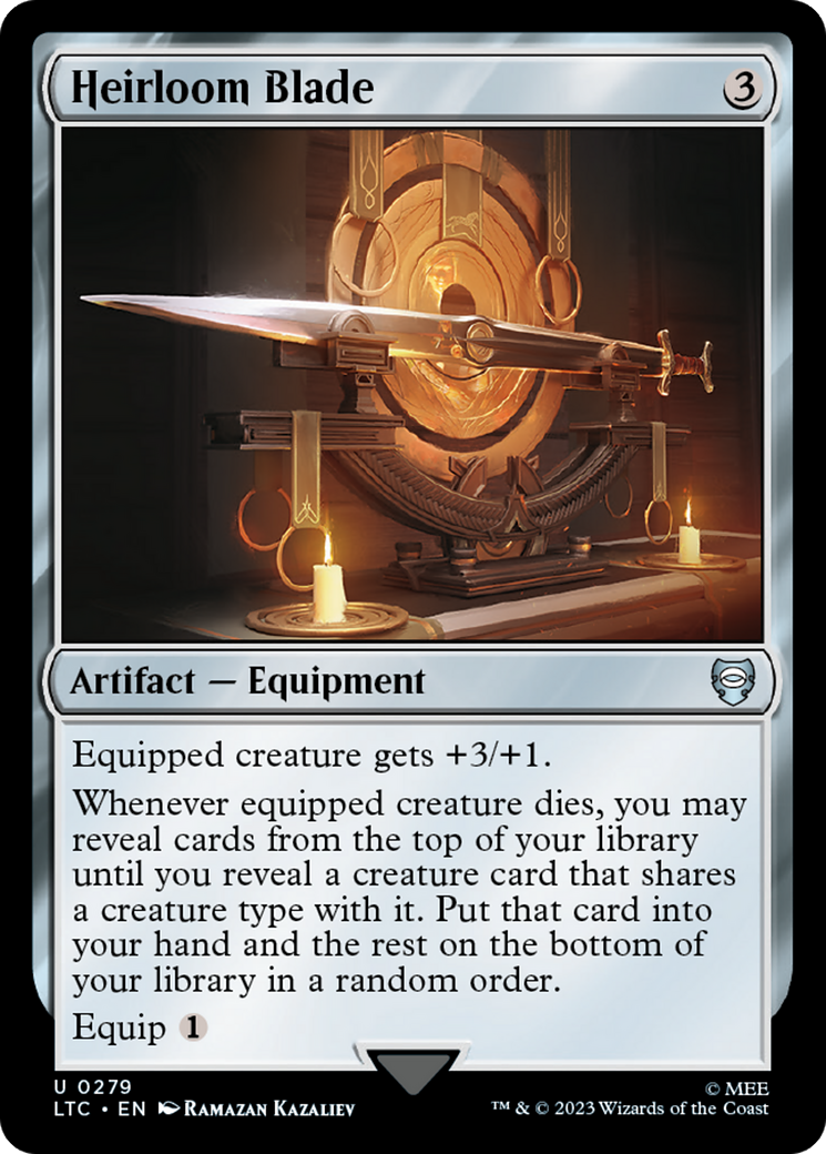 Heirloom Blade [The Lord of the Rings: Tales of Middle-Earth Commander] | Odin's Place