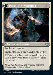 Twinblade Geist // Twinblade Invocation [Innistrad: Crimson Vow] | Odin's Place