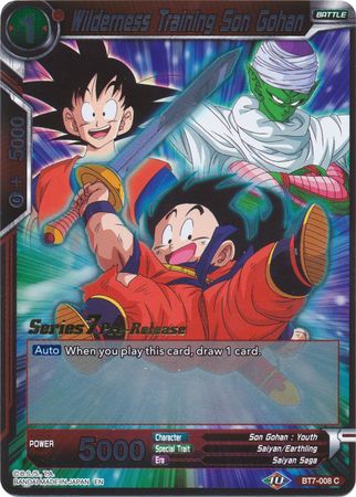 Wilderness Training Son Gohan (BT7-008_PR) [Assault of the Saiyans Prerelease Promos] | Odin's Place