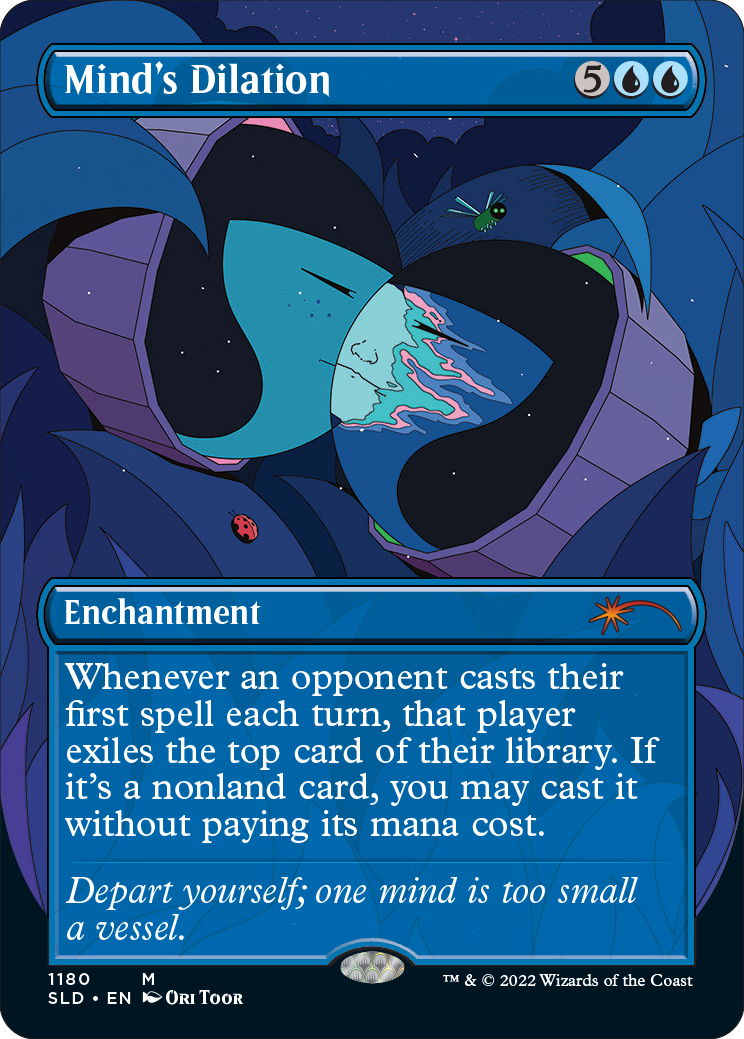 Mind's Dilation (Borderless) [Secret Lair Drop Series] | Odin's Place