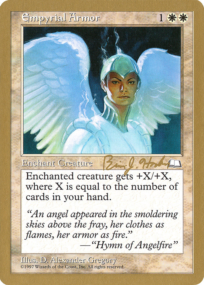 Empyrial Armor (Brian Hacker) [World Championship Decks 1998] | Odin's Place