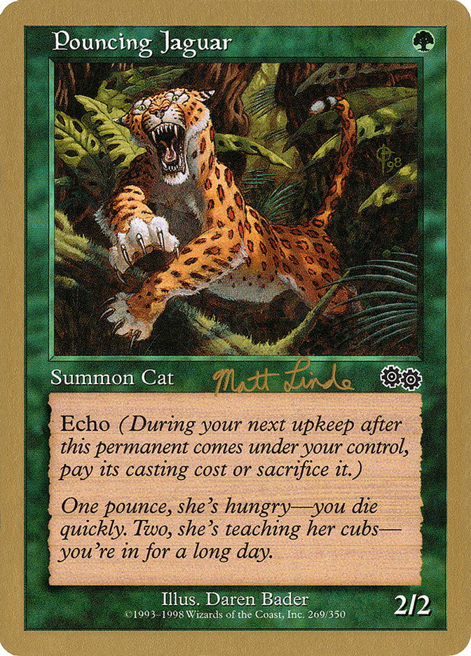 Pouncing Jaguar (Matt Linde) [World Championship Decks 1999] | Odin's Place